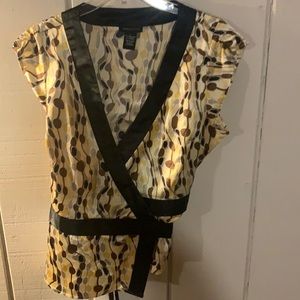 BCBG Wrap Shirt